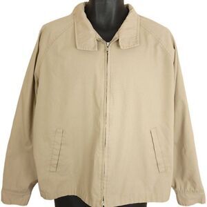 Richman Brothers Bomber Jacket Vintage 80s Lightweight Casual Mens Size XL